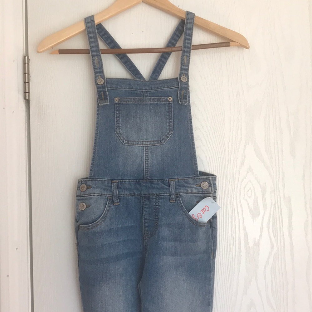 Cat and Jack Super Skinny Overalls (NWT)